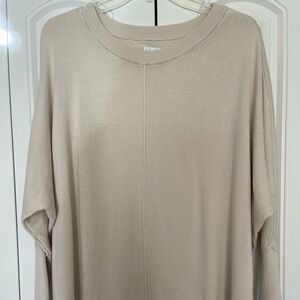 Wonderly Soft Knit Sweater in Cream